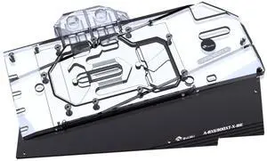 Bykski Full Coverage GPU Water Block and Backplate for AMD Radeon RX 6900 XT Founders Edition (A-RX6900XT-X)