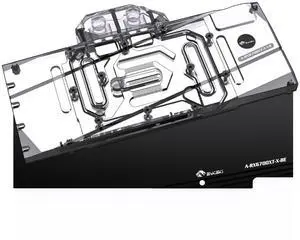 Bykski Full Coverage GPU Water Block and Backplate For AMD/Sapphire/XFX/Dataland Radeon RX6700XT (A-RX6700XT-X-V2)