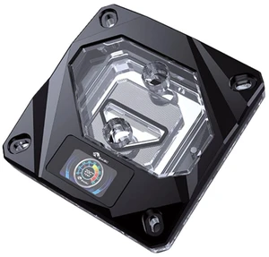 Bykski CPU-FIRE-ON-I Digital Temperature Display CPU Water Cooling Block for Intel Core (LGA 1851/1700/1200/115x/1366/2011/2011-3/2066) Bykski CPU-FIRE-ON-I Digital Temperature Display CPU Water Cooling Block for Intel Core (LGA 1851/1700/1200/115x/1366/2011/2011-3/2066)
