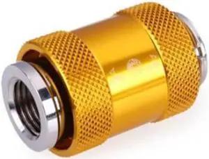 Bykski G1/4 Female to Female Pull Drain Valve - Gold (B-HP-DV)