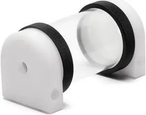 PrimoChill CTR Hard Mount White POM Reservoir - 120mm - TX Matte Black