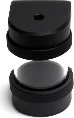 PrimoChill CTR Hard Mount Black POM Reservoir - 80mm - TX Matte Black