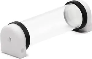 PrimoChill CTR Hard Mount White POM Reservoir - 240mm - TX Matte Black