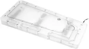 Bykski Distro Plate - InWin TOU2.0 - PMMA w/ 5v Addressable RGB (RBW) (RGV-INW-TOU2.0)
