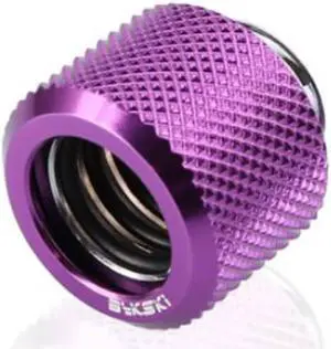 Bykski Rigid 12mm OD Fitting - Purple (B-HTJ-L12)