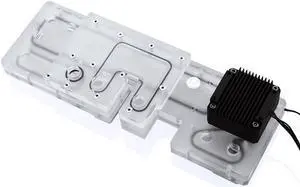Bykski Distro Plate - Deepcool EATX 55 - PMMA w/ 5v Addressable RGB (RBW) (RGV-DP-EATX-55 )