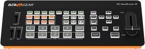 BZBGEAR 4-Channel 1080p FHD Live Streaming HDMI/DP Switcher Mixer with PIP and USB 3.0 Capture Card