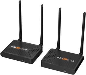BZBGEAR 4K 60Hz UHD HDMI 2.0 Wireless Extender Kit with IR up to 164ft