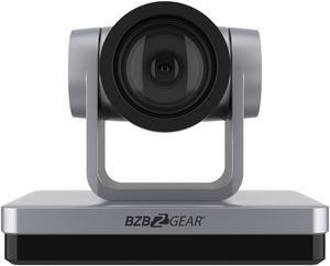 BZBGEAR Universal 1080P FHD PTZ 12X HDMI/SDI/USB 3.0 RS232/485 Live Streaming Camera (Silver)