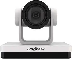BZBGEAR Universal 1080P FHD PTZ 20X HDMI/SDI/USB 3.0/RS-232/485 Live Streaming Camera (White)