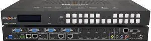 BZBGEAR 11x2 4K UHD Presentation Scaler Switcher with VGA/HDMI/YPbPr/CV/HDBaseT Input and Output