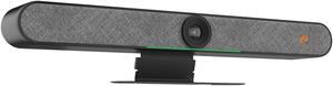 BZBGEAR Intelligent 4K UHD All-In-One Auto Tracking Video Bar with HDMI/USB-C and 20W Speakers/6-MEMS Microphones (Black)