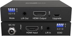 BZBGEAR 4K UHD HDMI Signal Fixer and Audio Embedder & De-embedder