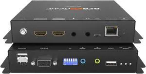 BZBGEAR 4K UHD HDMI Over IP Multicast Transceiver with Video Wall/KVM/USB/POE Support