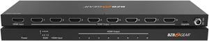 BZBGEAR 1x8 4K UHD Ultra Slim HDMI Splitter with EDID Management