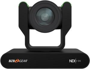 BZBGEAR 30X 1080P FHD Auto Tracking HDMI/3G-SDI/USB 2.0/USB 3.0/NDI|HX Live Streaming PTZ Camera with Tally Lights (Black)