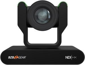 BZBGEAR 20X 1080P FHD Auto Tracking HDMI/3G-SDI/USB 2.0/USB 3.0/NDI|HX Live Streaming PTZ Camera with Tally Lights (Black)