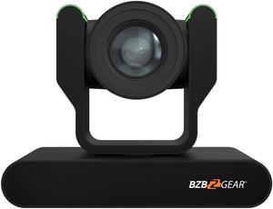 BZBGEAR 20X 1080P FHD Auto Tracking HDMI/3G-SDI/USB 2.0/USB 3.0 Live Streaming PTZ Camera with Tally Lights (Black)