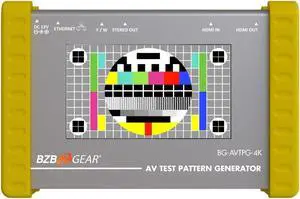 BZBGEAR 4K/1080P HDMI 2.0 18Gbps Video Test Pattern Generator/Tester and Analyzer with Ethernet