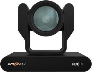 BZBGEAR 25X 4K UHD AUTO TRACKING HDMI 2.0/12G-SDI/USB 2.0/USB 3.0/NDI|HX Live Streaming PTZ Camera with Tally Lights (Black)
