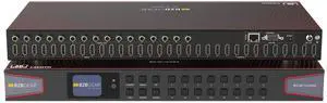 BZBGEAR 16x16 4K UHD HDMI 2.0 Matrix Switcher with Audio De-embedding and Independent Routing (4K60 - 4:4:4 and HDR Support)