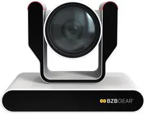 BZBGEAR 12X 4K UHD AUTO TRACKING HDMI 2.0/12G-SDI/USB 2.0/USB 3.0 Live Streaming PTZ Camera with Tally Lights (White)