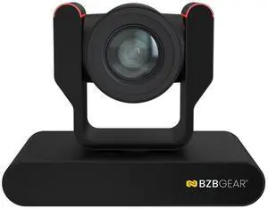 BZBGEAR 20X 1080P FHD Auto Tracking HDMI/3G-SDI/USB 2.0/USB 3.0 Live Streaming PTZ Camera with Tally Lights (Black)