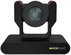 BZBGEAR 30X 1080P FHD Auto Tracking HDMI/3G-SDI/USB 2.0/USB 3.0 Live Streaming PTZ Camera with Tally Lights (Black)
