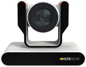 BZBGEAR 30X 1080P FHD Auto Tracking HDMI/3G-SDI/USB 2.0/USB 3.0 Live Streaming PTZ Camera with Tally Lights (White)