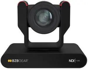 BZBGEAR 20X 1080P FHD Auto Tracking HDMI/3G-SDI/USB 2.0/USB 3.0/NDI|HX Live Streaming PTZ Camera with Tally Lights (Black)