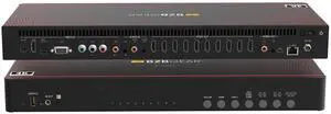 BZBGEAR 4K UHD Advanced Multi Input Video Wall Processor with Seamless Switching/Scaling/EDID Management for up to 9 Tvs BZBGEAR 4K UHD Advanced Multi Input Video Wall Processor with Seamless Switching/Scaling/EDID Management for up to 9 Tvs
