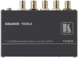 Kramer 104LN 1x4 Composite Video Differential Line Amplifier