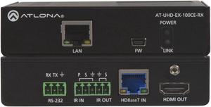 Atlona 4K/UHD HDMI Over HDBaseT Receiver with Control and PoE (100m)