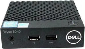 Dell Wyse N10D - 3040 Thin Client Intel Atom Quad-core X5-Z8350 1.44GHz 2GB DDR3 SDRAM 16 GB SSD OS: ThinOS 8.5 9D3FH
