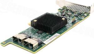 LSI 8port HBA SFF8087 Mini-SAS 6Gb PCI-E 3.0 X8 Controller Raid Card 27NFF SAS9207-8i