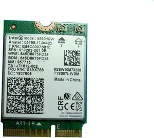 Genuine HP Pavilion x360 14-ba253cl 14" WiFi Bluetooth Card 01AX768 9560NGW 937263-001
