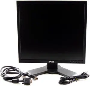 Dell Professional P190S 48cm (19") LCD Flat Panel Monitor Black- 9M62C - w/Stand Power Cord and VGA Cable