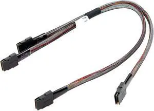 Dell PowerEdge R820 Dual mini SAS Controller Cable DKPPM 0DKPPM CN-0DKPPM