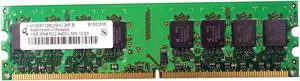 Dell 1GB 2Rx8 PC2-6400U 800Mhz DDR2 DIMM Memory Module XG691 Dell 1GB 2Rx8 PC2-6400U 800Mhz DDR2 DIMM Memory Module XG691