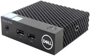 Dell Wyse N10D 3040 Thin Client Intel Atom x5-Z8350 1.44 GHz 2GB DDR3L 8GB SSD THIN OS 8.3 Ethernet RJ45 9D3FH-SP-AAA - AC Adapter not included