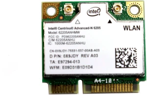 New Dell Precision M6600 M6700 M4600 M4700 Intel Centrino Advanced-N 6205 Mini PCI-E Wireless WiFi Card 62205ANHMW X9JDY CN-0X9JDY New Dell Precision M6600 M6700 M4600 M4700 Intel Centrino Advanced-N 6205 Mini PCI-E Wireless WiFi Card 62205ANHMW X9JDY CN-0X9JDY