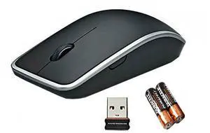 NEW Dell WM514 Wireless USB Laser Mouse With Paired Receiver & Batteries DR1KP 0DR1KP