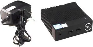 Dell Wyse N10D - 3040 Thin Client Intel Atom X5-Z8350 1.44 GHz 2 GB 8 GB SSD OS: THINOS 8.3 Ethernet - RJ45 with Adapter FGYD2