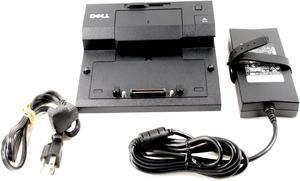 Dell Latitude E5430 E5440 E-Port Replicator Docking Station with AC Adapter And Power Cord PR03X J577C XH703 T308D