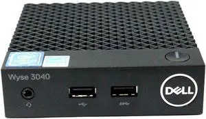 Dell Wyse N10D - 3040 Thin Client Intel Atom X5-Z8350 1.44 GHz 2 GB 8 GB SSD OS: THINOS 8.5 Ethernet - RJ45 & Wifi 9D3FH