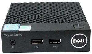 Dell Wyse N10D - 3040 Thin Client Intel Atom X5-Z8350 Quad-core 1.44GHz 2GB DDR3 SDRAM 16GB SSD OS: ThinOS 8.5 9D3FH
