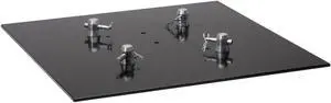 Global Truss Square Steel Lighting Trussing Base Plate 2X2S for F24, F33 and F34