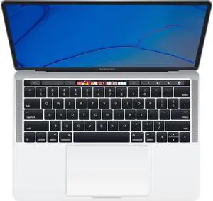 Apple MacBook Pro 13" Retina True Tone Laptop (Touch Bar, 8th Gen Quad-Core Intel Core i5 1.4GHz, 8GB RAM, 256GB SSD) Silver - A2159 (2019)