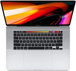 Refurbished Apple MacBook Pro 16 True Tone Laptop Touch Bar 9th Gen 8Core Intel Core i9 240GHz 64GB RAM 1TB SSD AMD Radeon Pro 5500M 8GB Silver