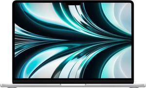 2022 Apple MacBook Air 13.6" Laptop (Apple M2 8-Core, 8GB RAM, 512GB SSD, 10-Core GPU) Silver